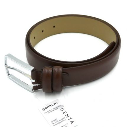 curea barbati piele maro bombeu 460x460 1
