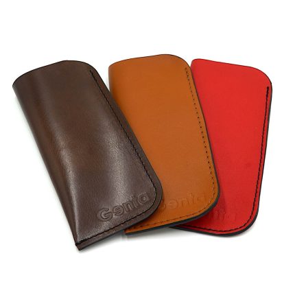 etui toc ochelari piele naturala diverse culori