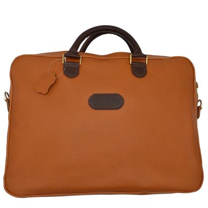 geanta laptop piele naturala maro