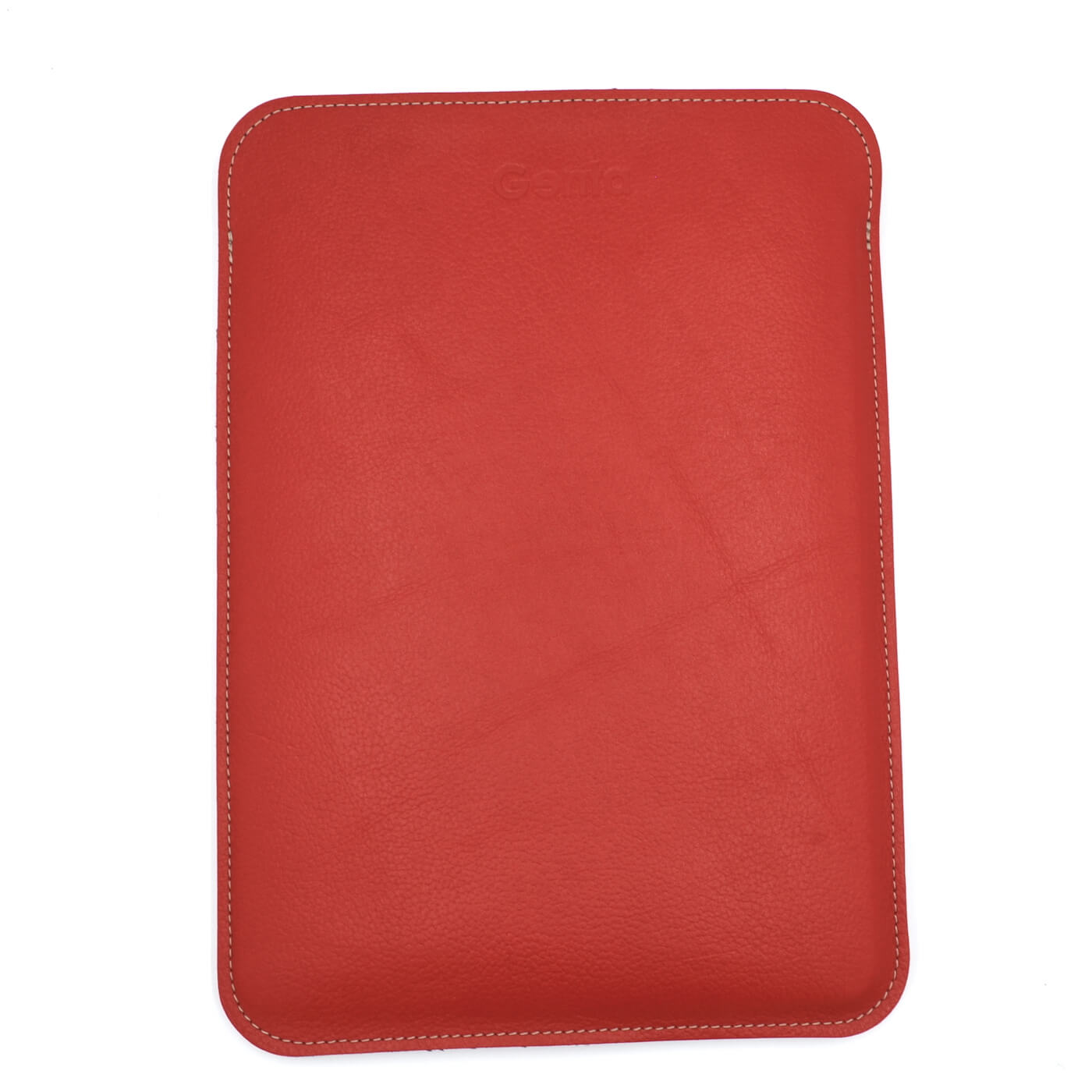 husa laptop macbook 13 piele rosie vertical3 husa laptop macbook 13 piele rosie vertical3
