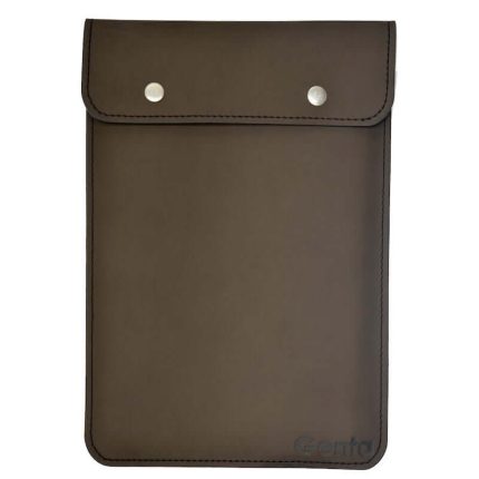 husa tableta gri inchis piele naturala tableta universala 10″