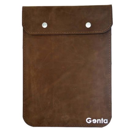 husa tableta maro inchis piele naturala tableta universala 10″3