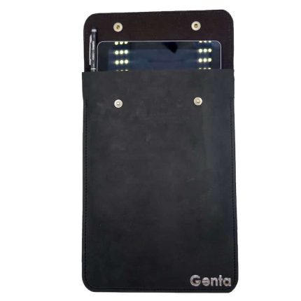 husa tableta negru piele naturala tableta universala 10″2