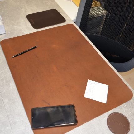 mapa protectie birou piele naturala vintage1