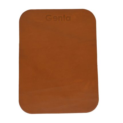 mousepad piele crupon maro caramiziu