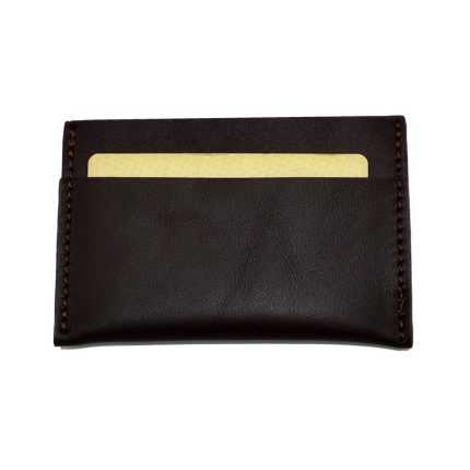 portcard piele naturala maro 1