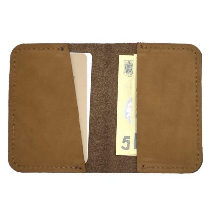 portcard piele naturala maro1