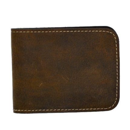 portofel barbati maro piele crazy horse