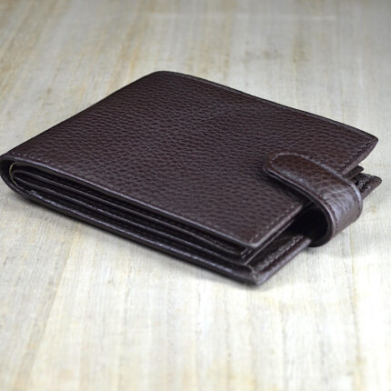 portofel clasic barbati piele maro dolaro
