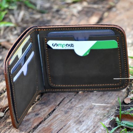 portofel handmade barbati piele verde4