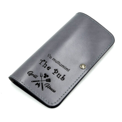 producator note de plata restaurant piele gri personalizate logo