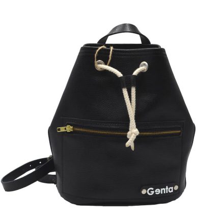 rucsac dama piele naturala negru