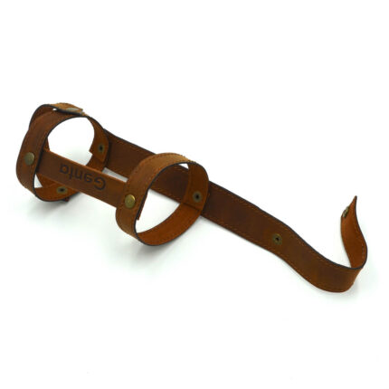 suport sticla pet 05 l piele naturala1