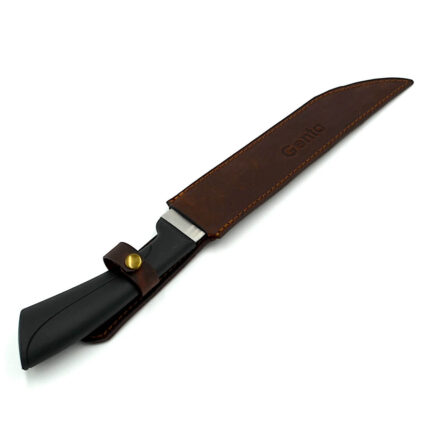 teaca cutit husa piele vintage maro3