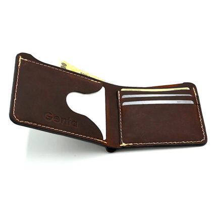 portofel barbati piele vintage maro minimalist4