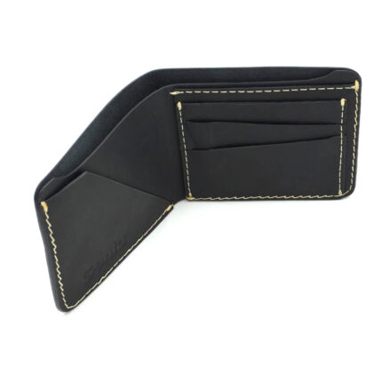 portofel barbati piele neagra handmade4