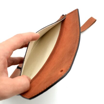 Plic de dama, bareta mana, piele vintage7