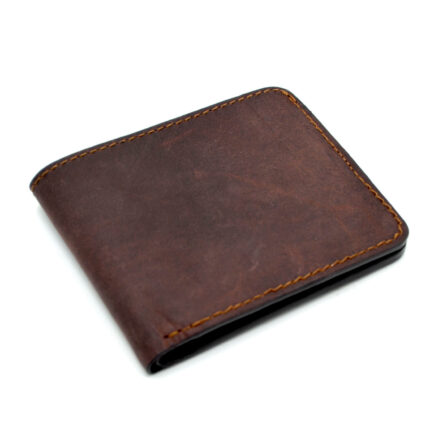 portofel barbat piele maro vintage inchidere interioara